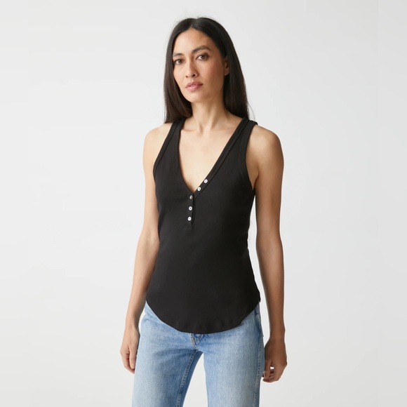 MICHAEL STARS NWOT LUNA HENLEY TOP - Picture 3 of 7